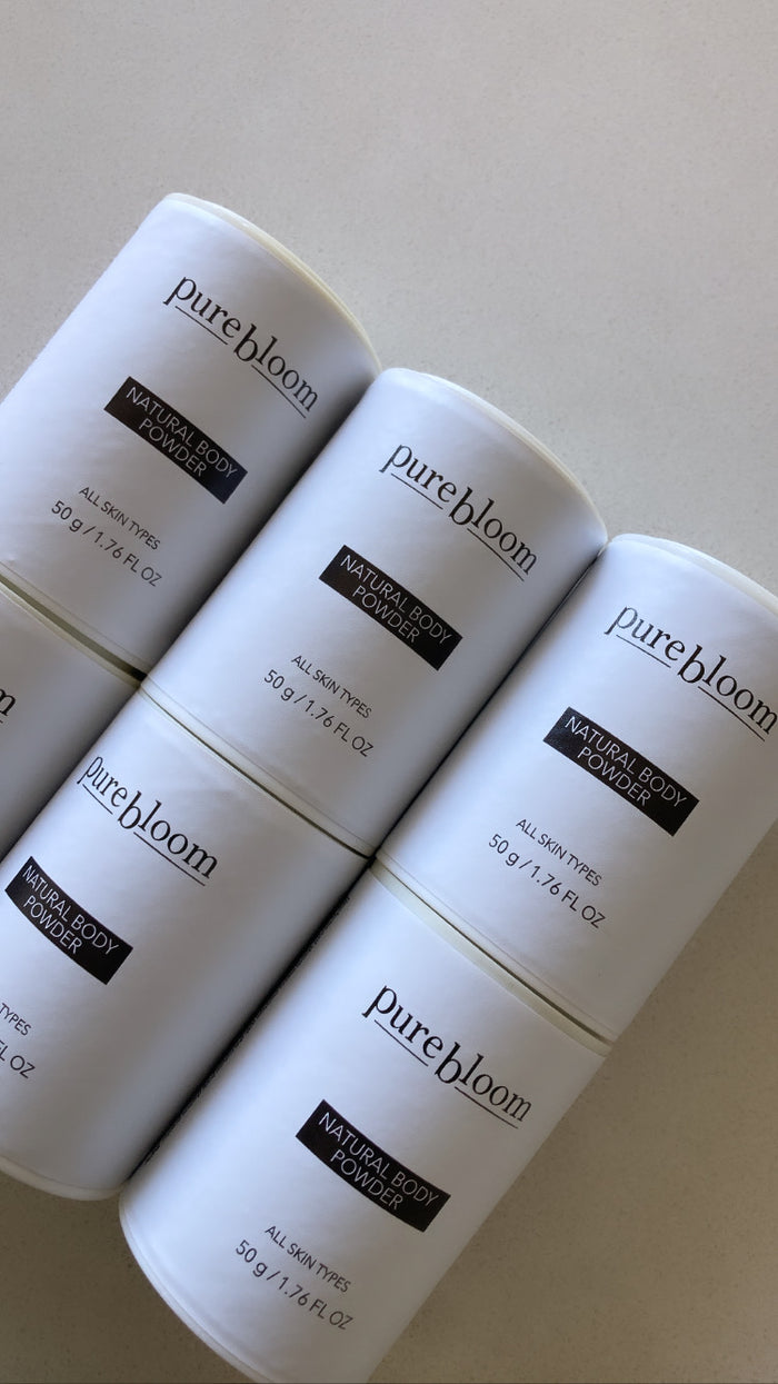 Pure Bloom unscented natural body powder (50g)