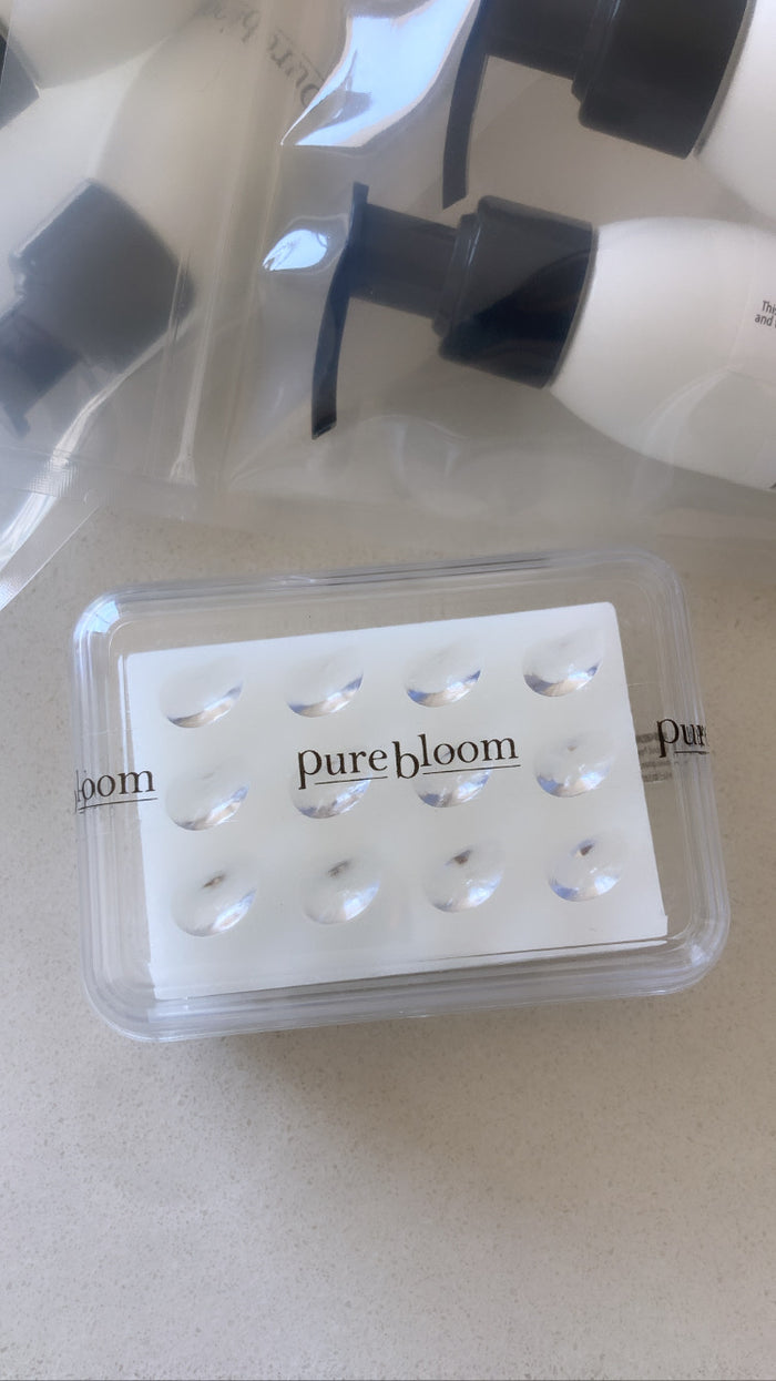 Pure Bloom unscented soap with case