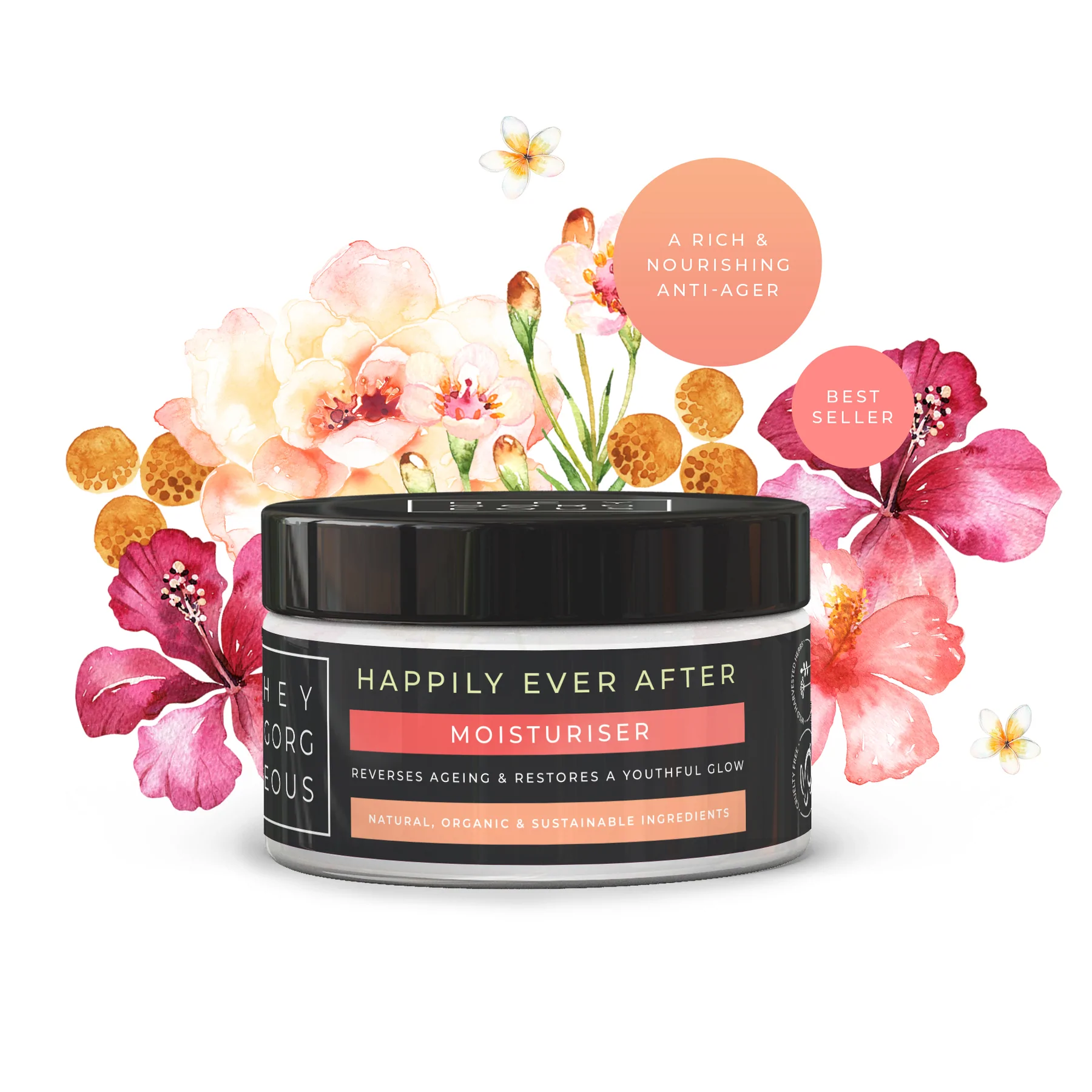 Hey Gorgeous Happily Ever After Anti-Ageing Moisturiser (100g)