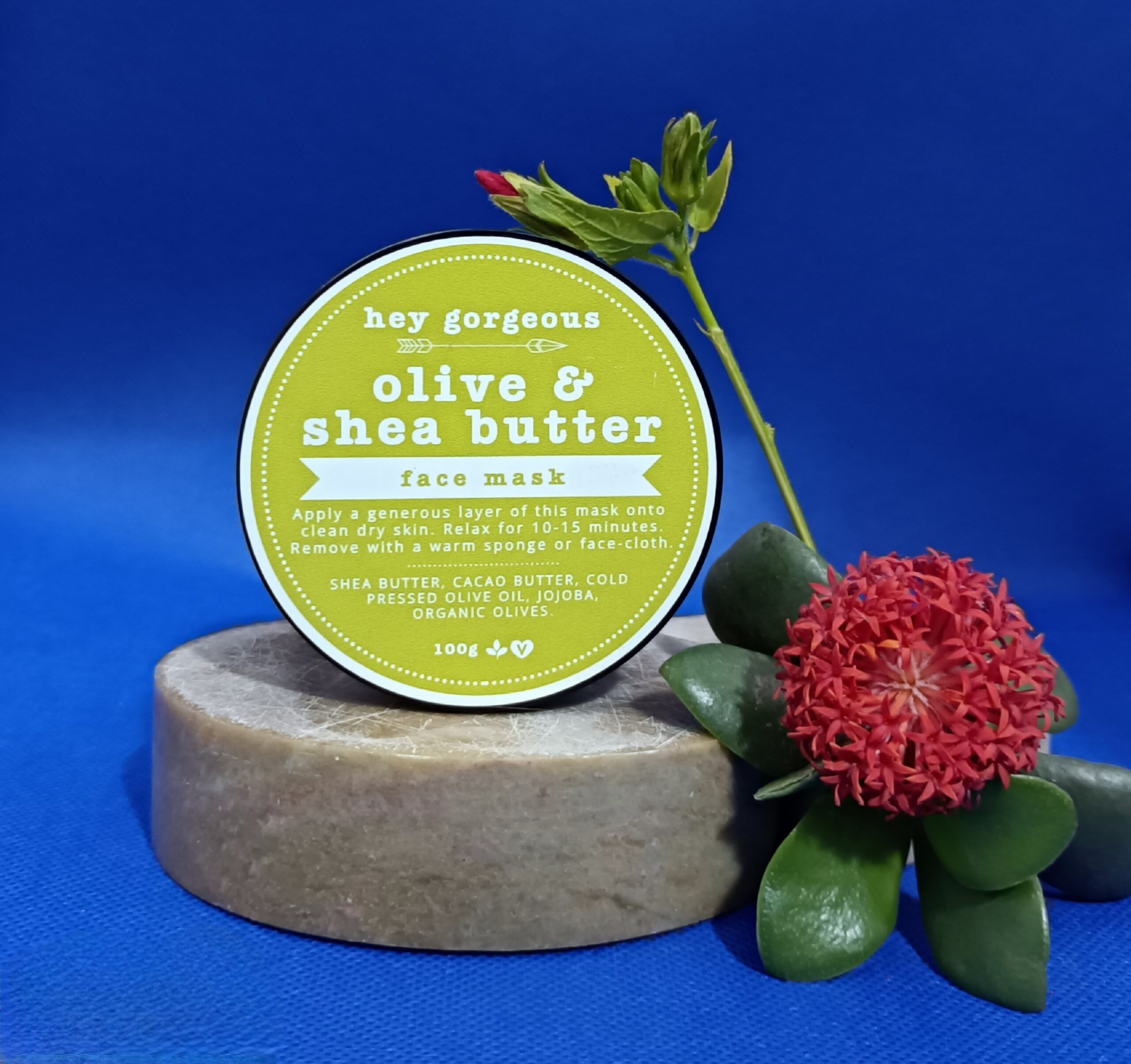 Hey Gorgeous Olive Oil & Shea Butter Face Mask (100g)