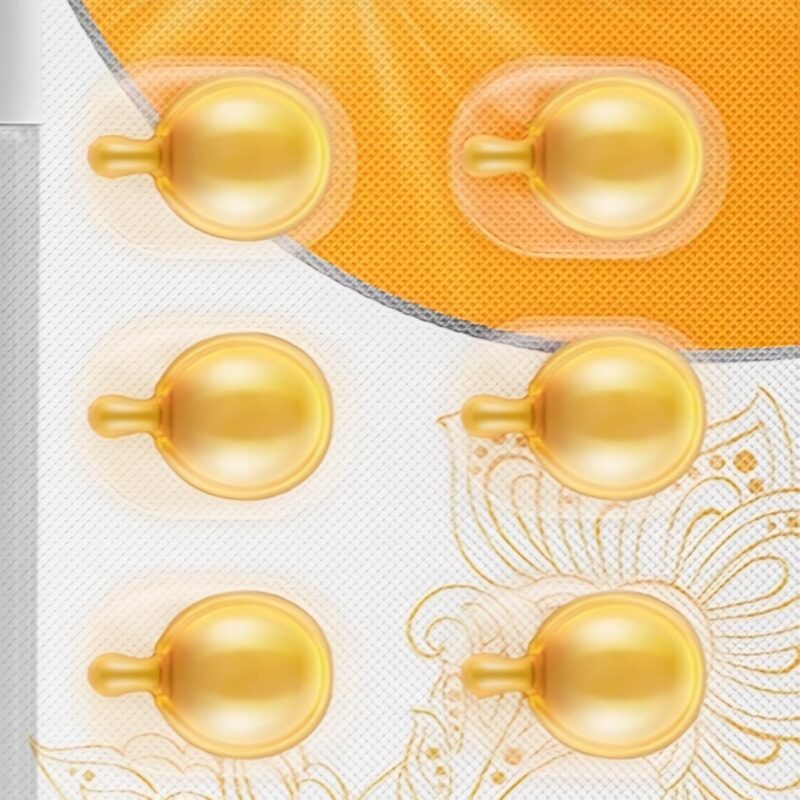 Ellips Yellow Smooth and Shiny capsules