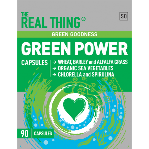 The Real Thing Green Power - 90 Capsules - Image 4