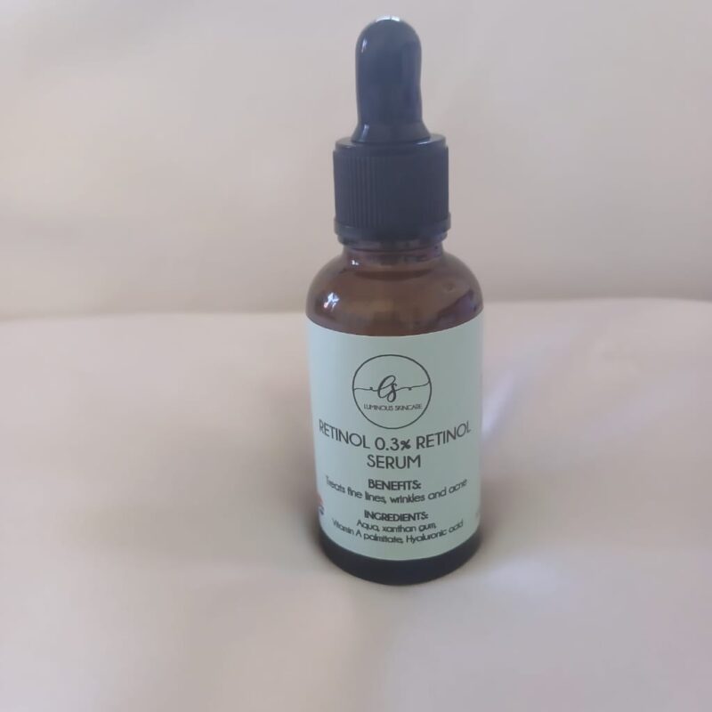 Luminous Skincare 0.3% Retinol serum 30ml