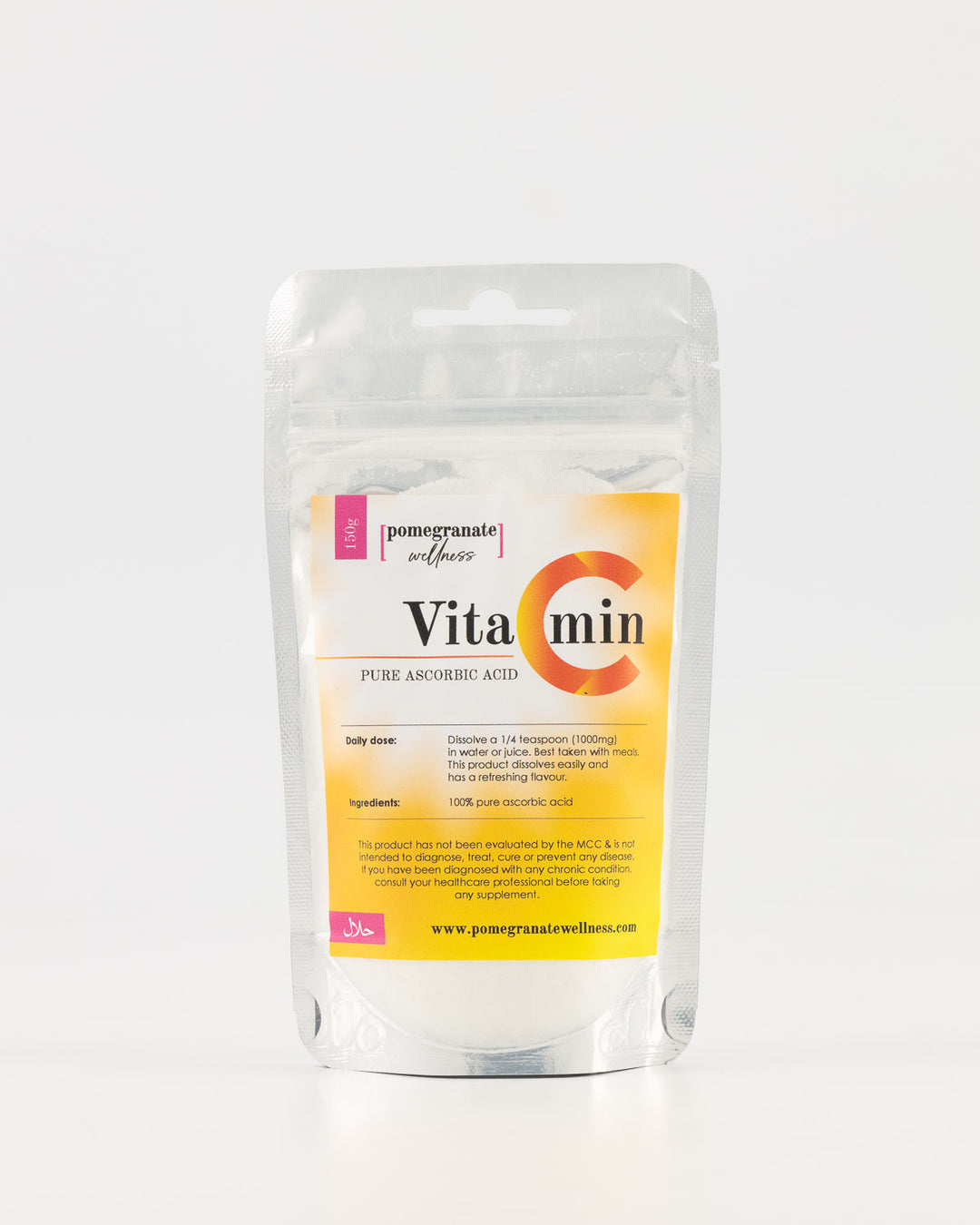 Vitamin C - Pure Ascorbic Acid (150g)