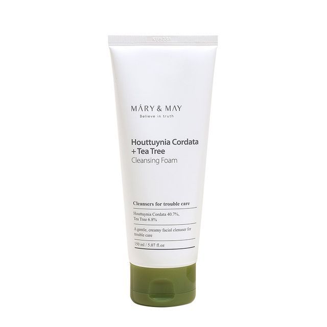 Mary&May - Houttuynia Cordata + Tea Tree Cleansing Foam [150ml]