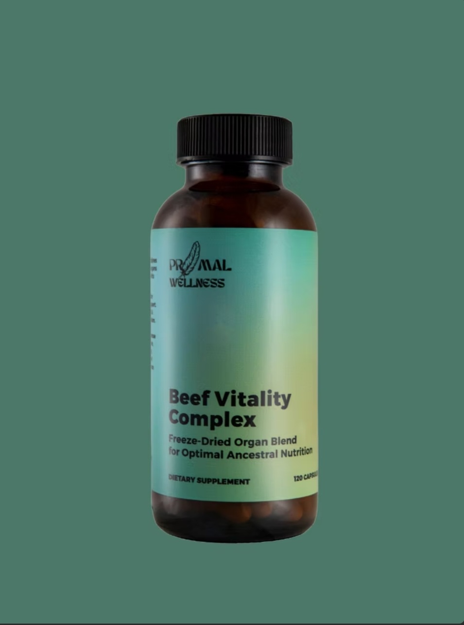Primal Wellness Beef Vitality Complex (120 Capsules)