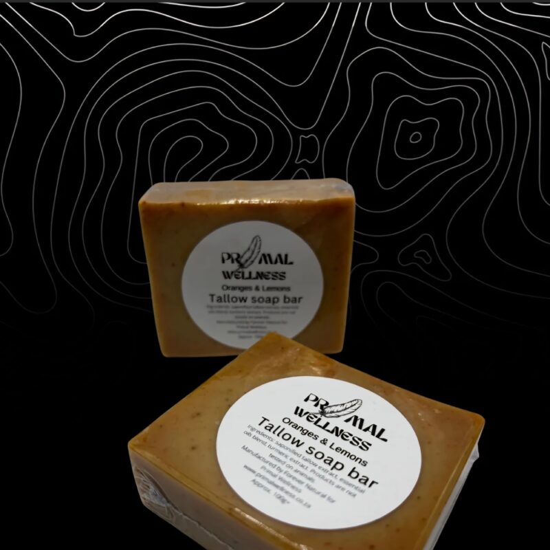 Primal Wellness Grass-Fed Tallow Soap – Orange & Lemon
