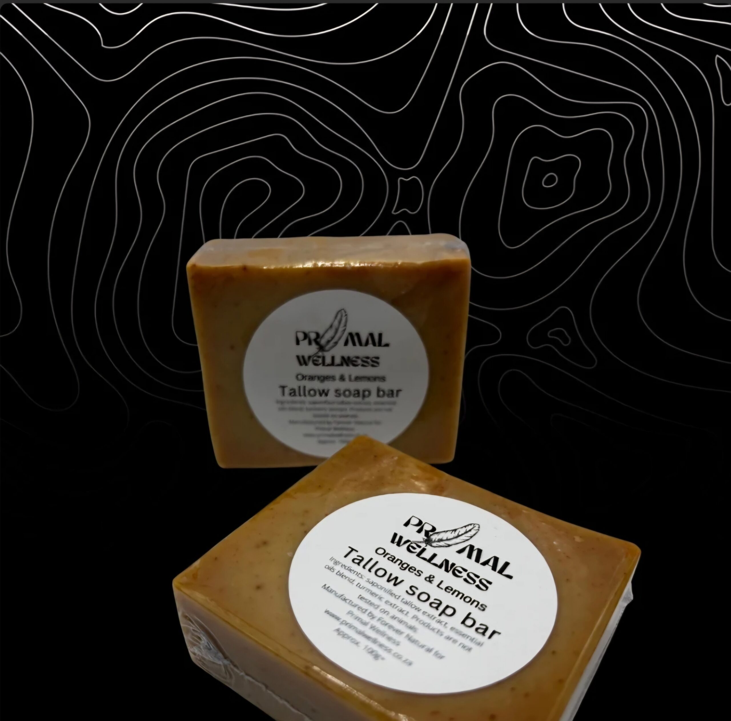 Primal Wellness Grass-Fed Tallow Soap – Orange & Lemon